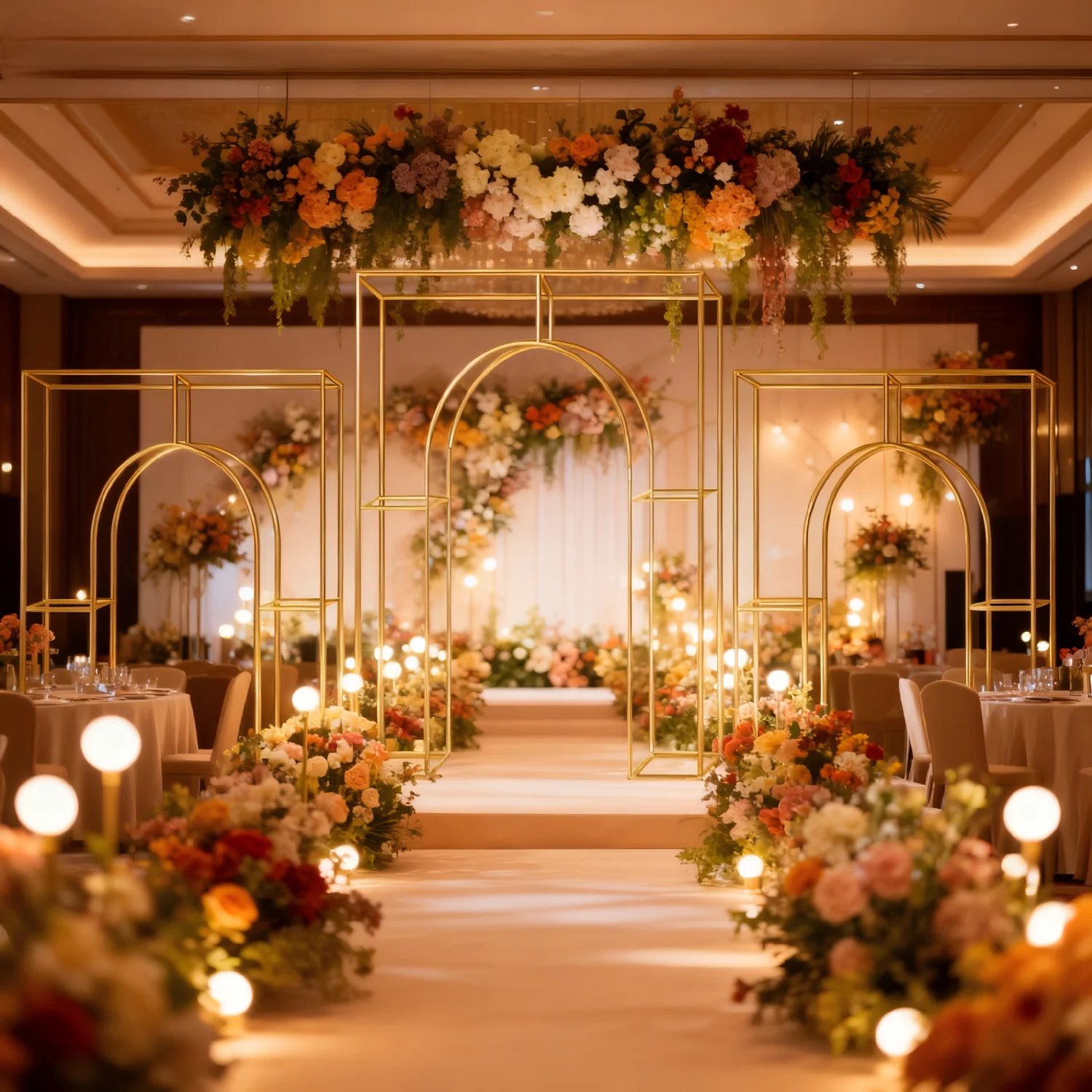 Gold Double Arch Ar…