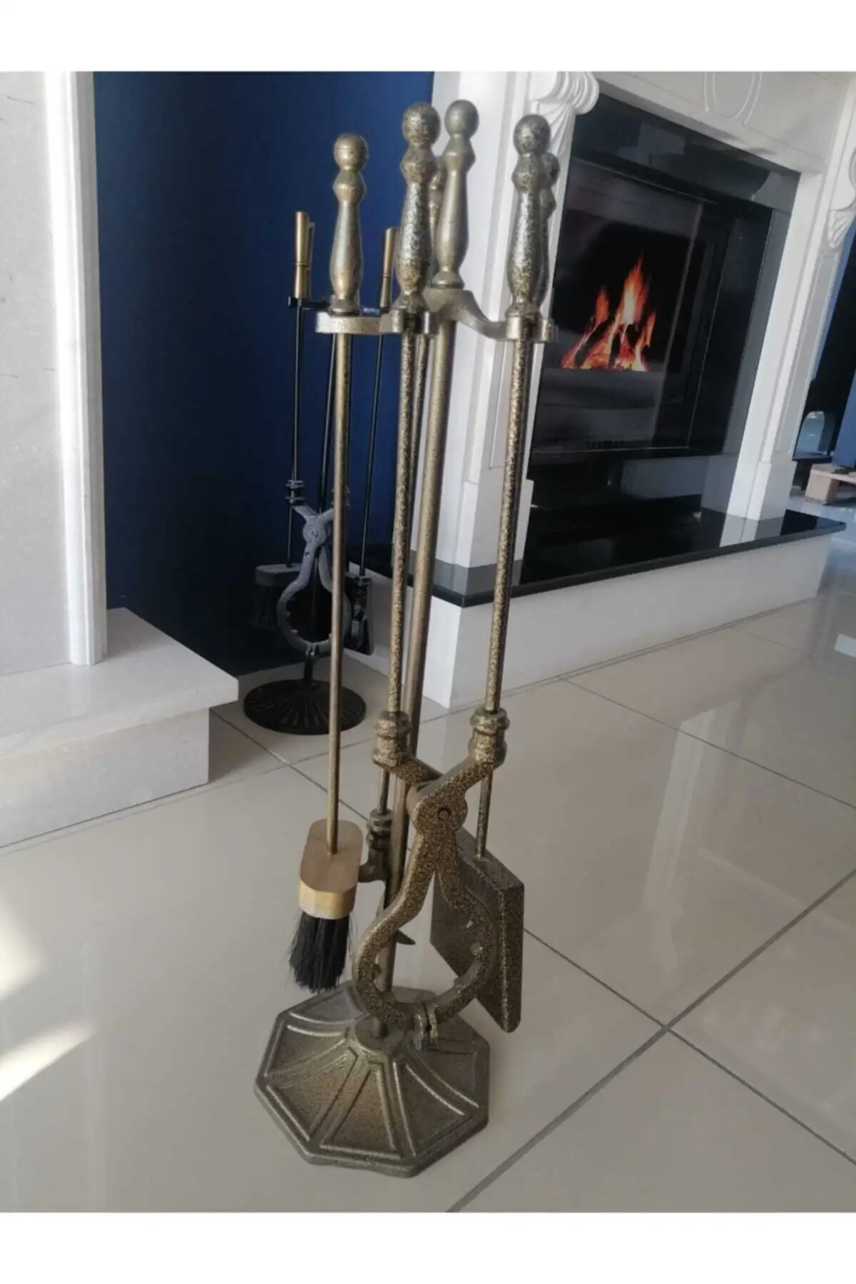 Pieza de chimenea Tong Team