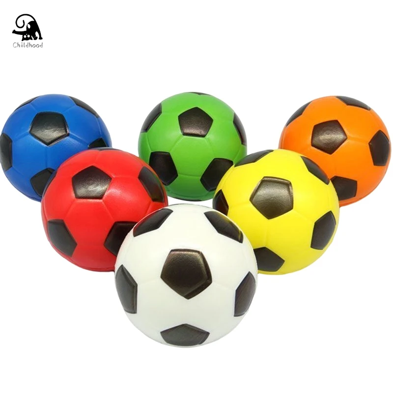 1PC 6,3 CM Feste Weiche Elastische Ball für Kinder der Frühen Kindheit Bildung Dekompression Digitale Fußball Spielzeug