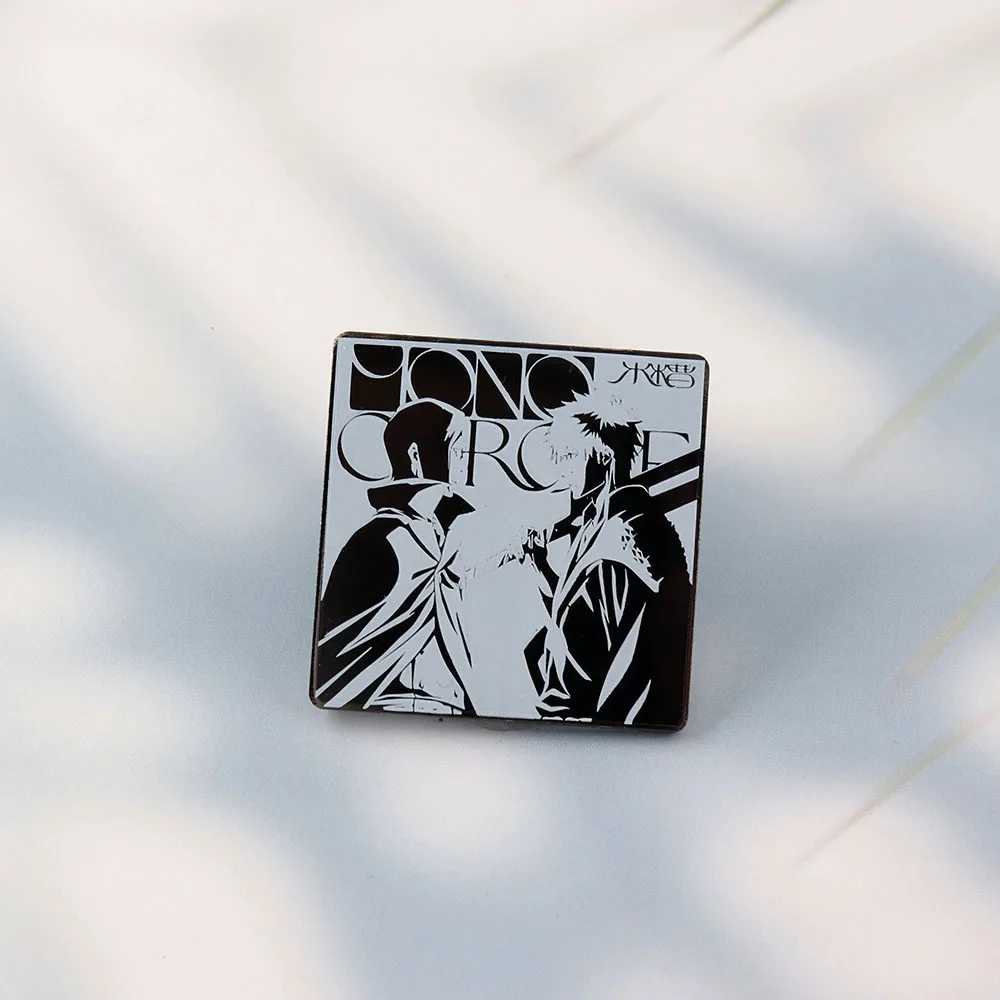 أنيمي بليتش ألف عام حرب الدم كوروساكي إيتشيغو تأثيري حلي شارة دبوس اكسسوارات ظهره قلادة دعامة معدنية بروش