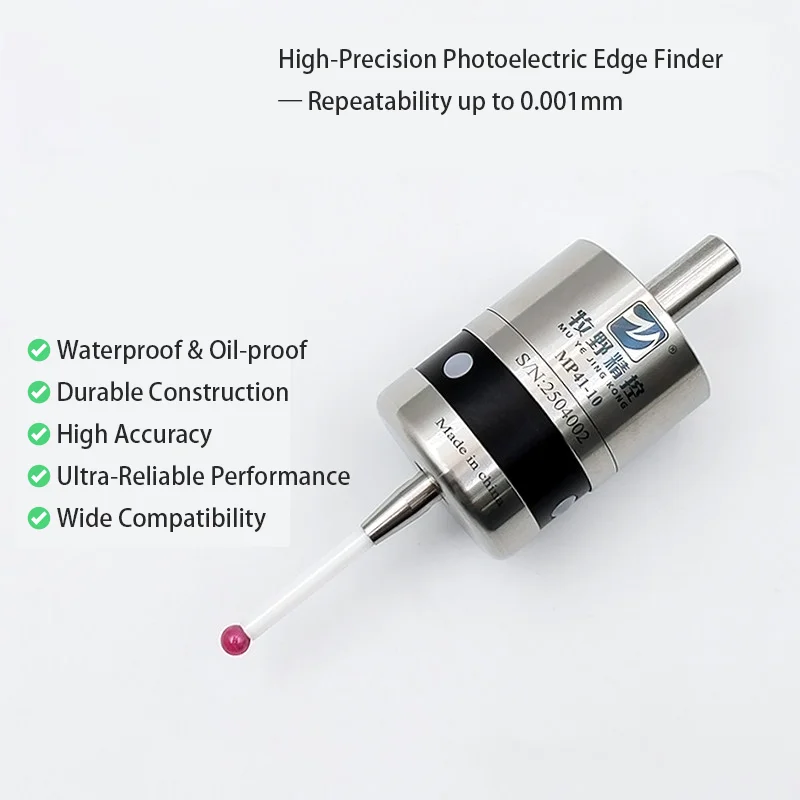 

MP41-10 Edge Finder CNC Machine Photoelectric Probe Machining Center CNC Probe Centering Rod