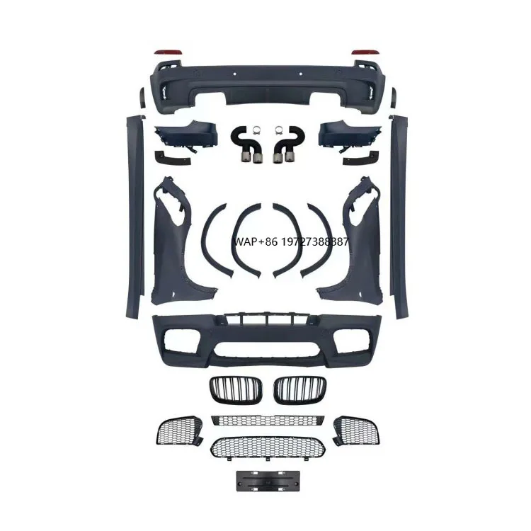 

X5 E70 2008-2013 New Condition High Quality X5M Style Body Kit with Front and Back Bumper Grille Side Skirt Fenders