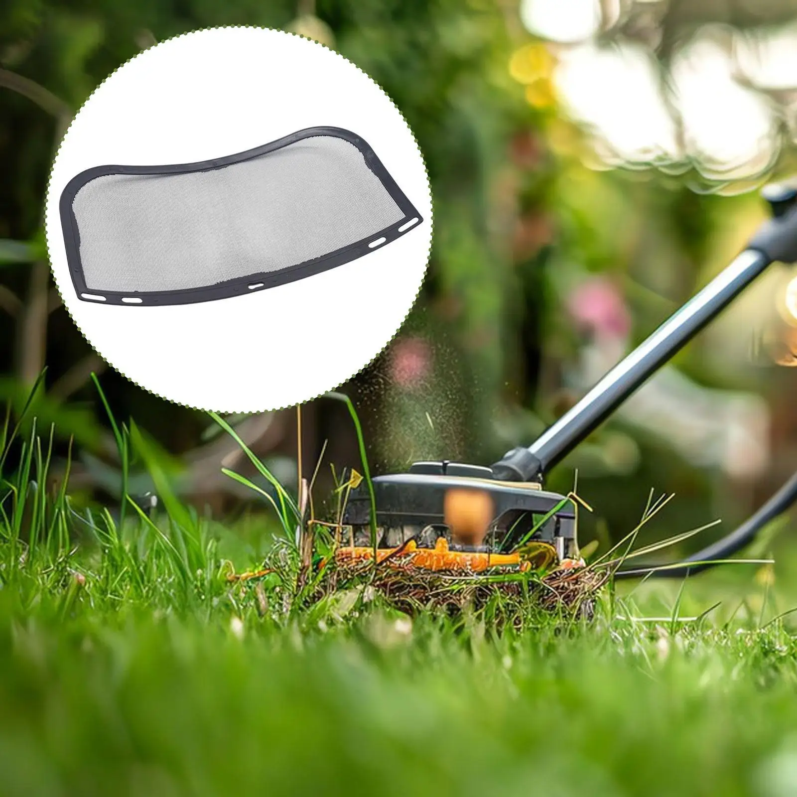 

Face Shield Replacement Full Face Shield Accessories Mesh Visor Faceshield Replacement Visor for Woodcutting Weeding