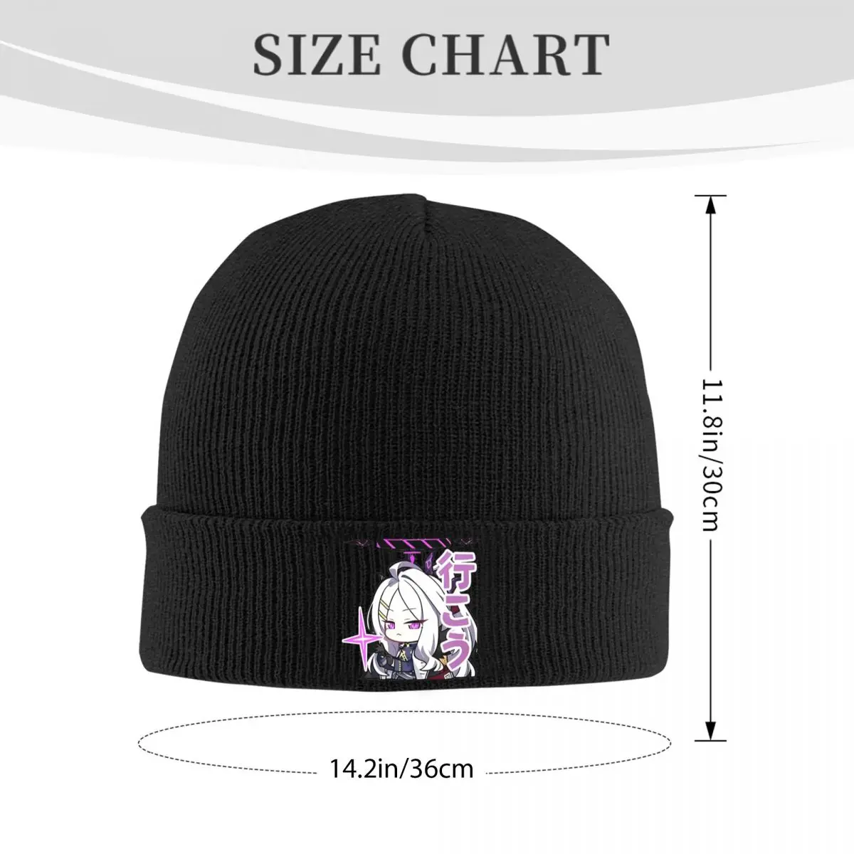 Chibi Hina Archives Knitted Hat Beanies Winter Hat Warm Hip-hop Anime Caps for Men Women