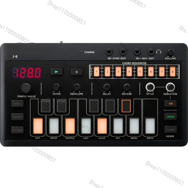 S1 Vintage Synth E4 Vocal Effects J6 Chord Synth Sampler T8 Drum Machine