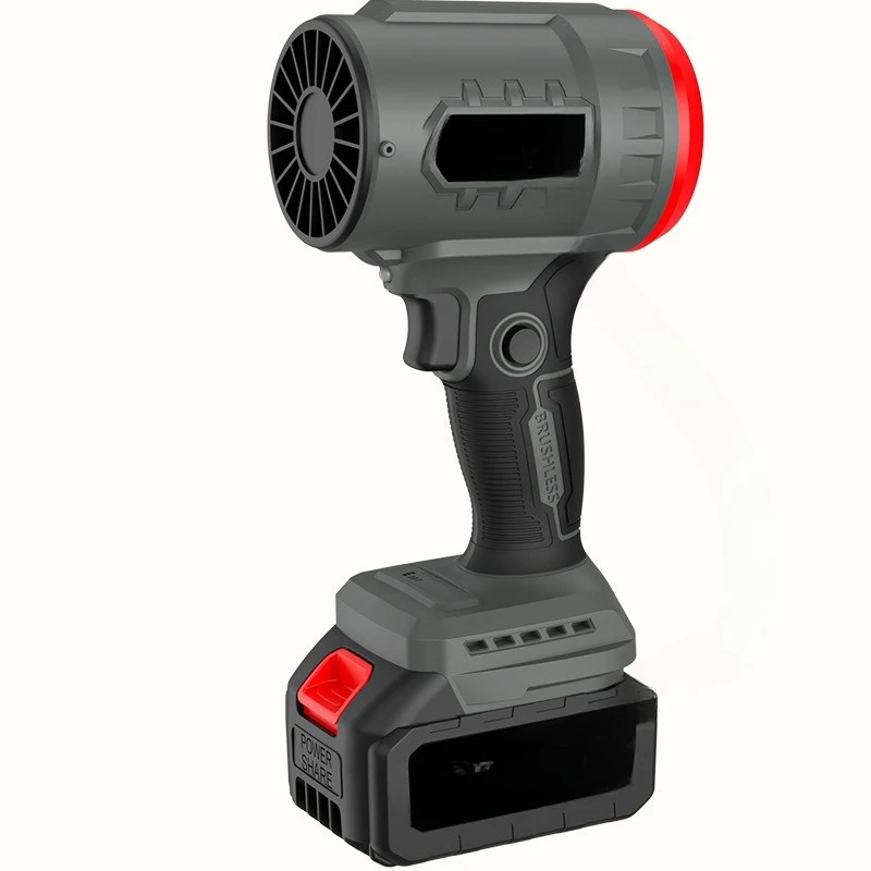 

Lithium battery windmill leaf blowing water dusting high power blower portable wireless ducting fan
