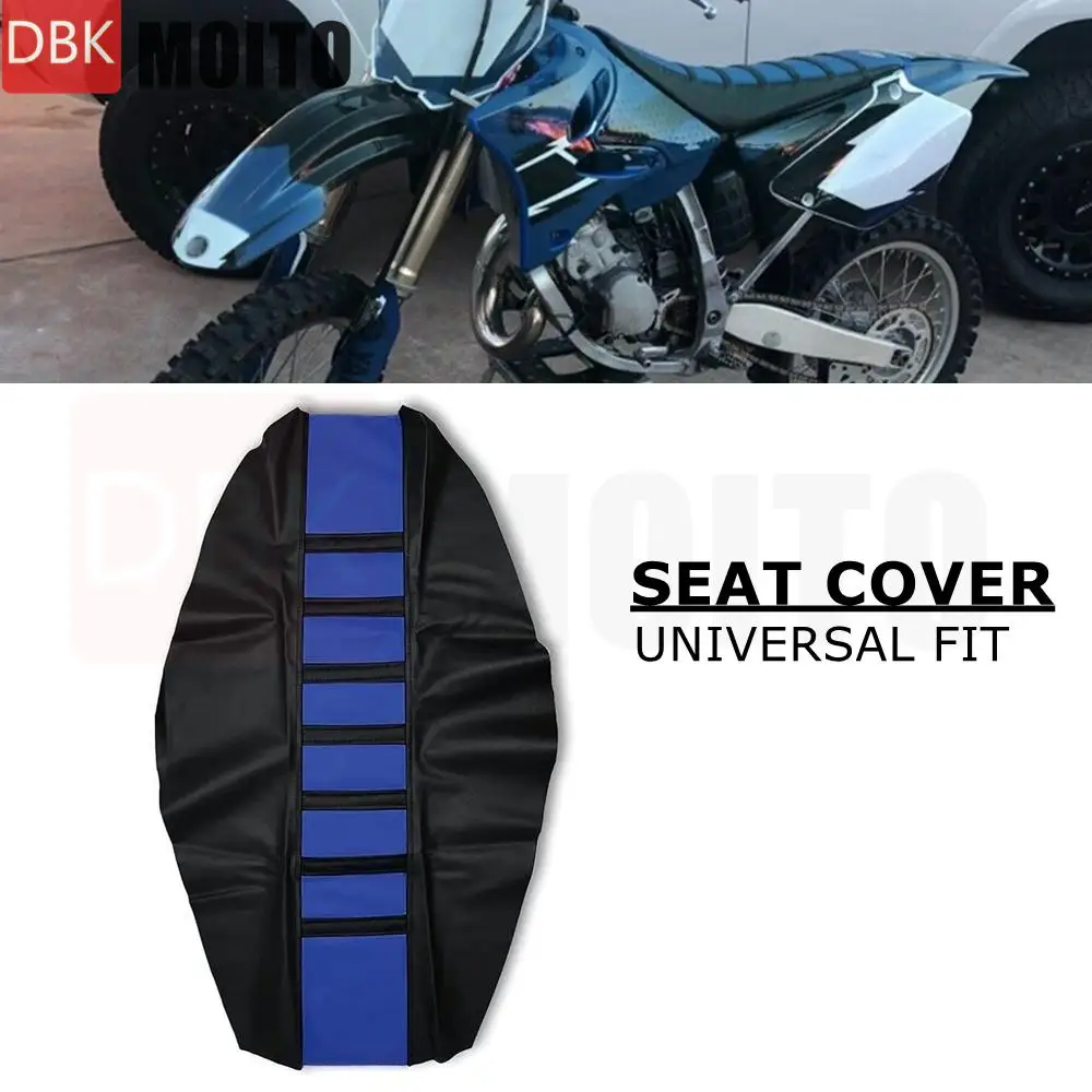 

Dirt Bike Enduro Bike Ribbed Rubber Artificial Leather Gripper Soft Seat Cover For HONDA YAMAHA SUZUKI KAWASAKI