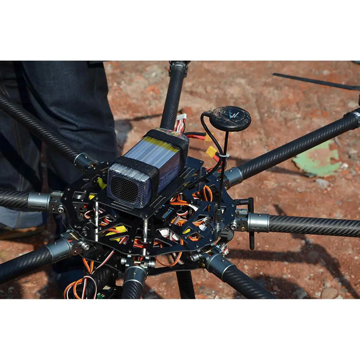 nuovo Rev3.0 40MM Braccio pieghevole in metallo 40mm Supporto per tubo comune per RC Quadcopter Protezione delle piante Drone Agricoltura UAV