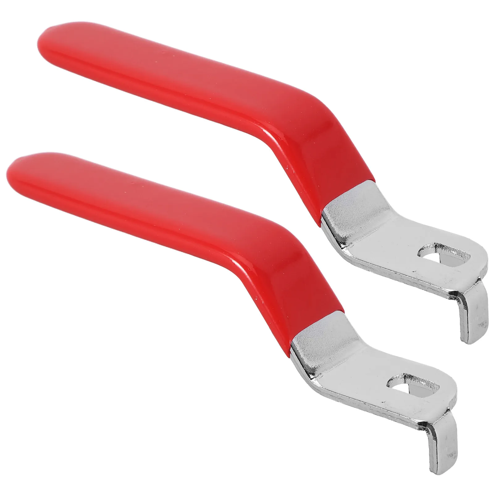 

2 шт. Ручки для шаровых кранов, железные, ПВХ, с длинной ручкой, сменные, для уличных кранов, усиленные, для запорных клапанов