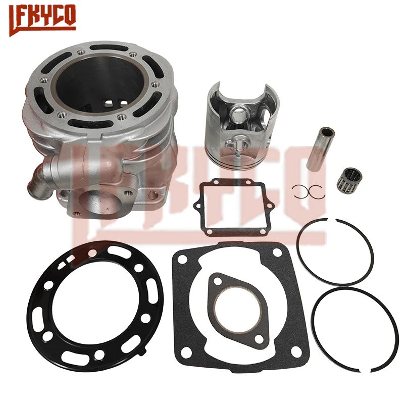 For Polaris Xplorer Trail Blazer 400 1995-2003 3085276 3086753 Motorcycle 83mm Cylinder Complete Top End Piston Kit Gasket Block