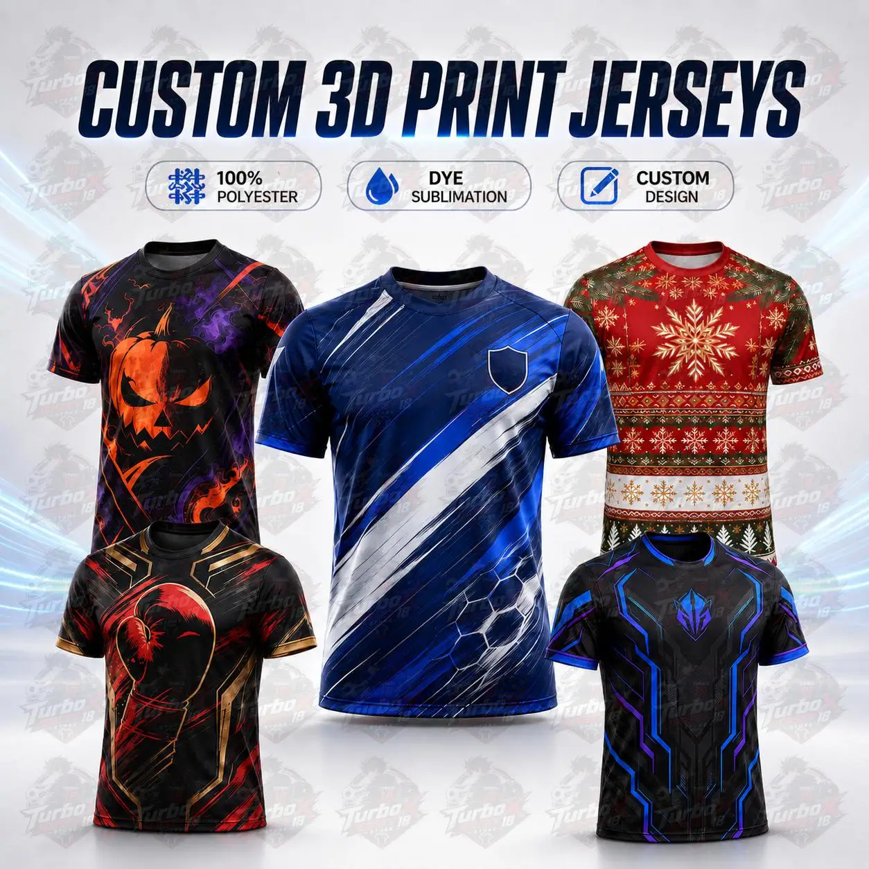Maßgeschneidertes 3D-Druck-Trikot für Männer und Frauen, atmungsaktives Polyester, Rundhalsausschnitt, Kurzarm, Sport-Team-Shirt, personalisiertes Design, schnelltrocknendes T-Shirt – Detail 2