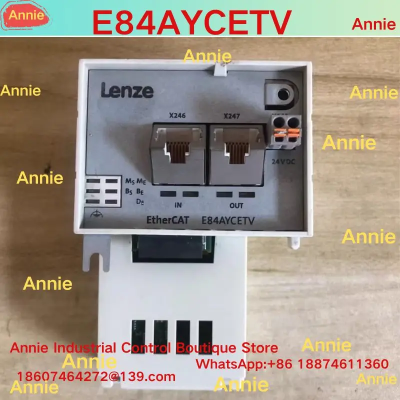 Second-hand test OK  Frequency converter communication module E84AYCETV