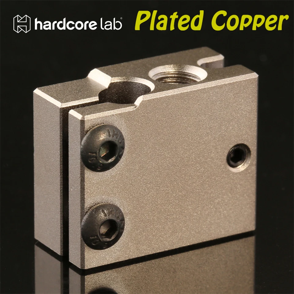 

Hardcore Lab V6 Hotene Volcano Precision Heater Block for fit 3mm,HT-100K PT100 Sensor/Cartridge Sensor