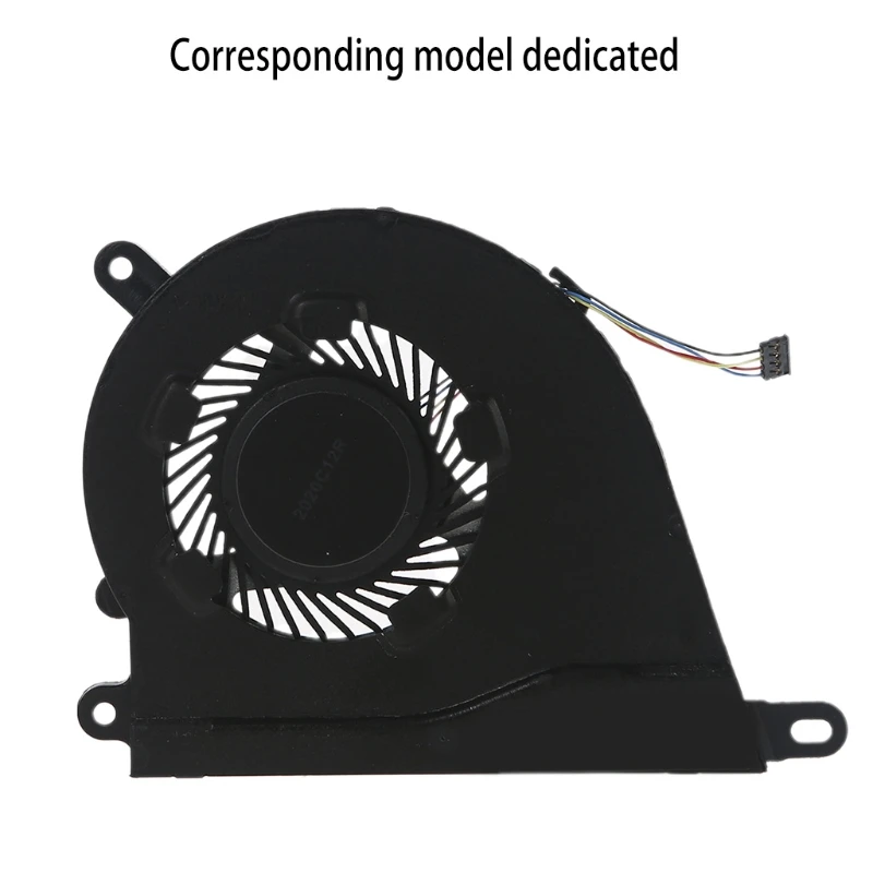 New Original Cooling Fan 4-pin DC 5V 4 Wire for HP Pavilion 15-DY 15-DY1024 14-DQ 15S-FQ 15S-EQ 340S G7 Radiator Cooler