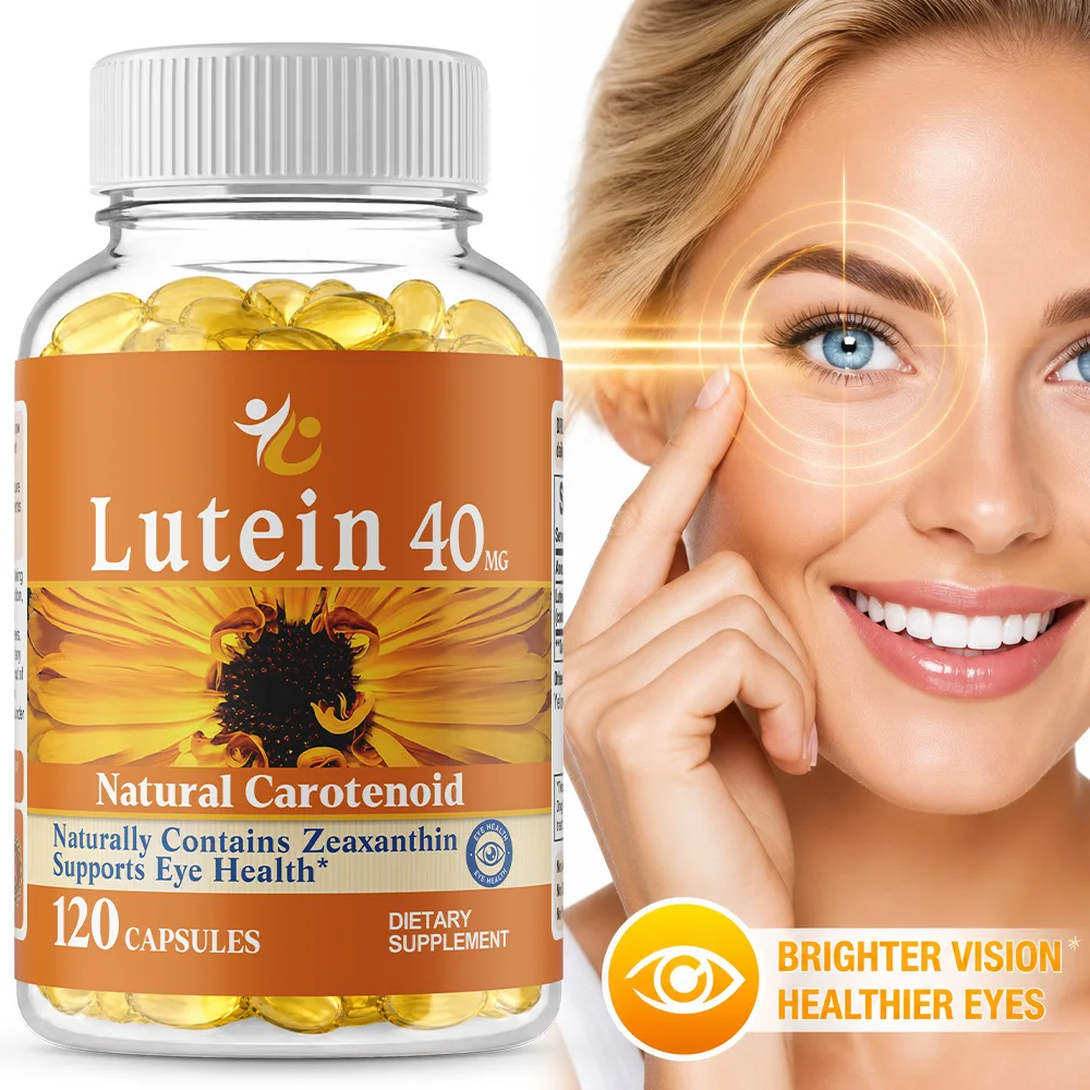 Lutein and Zeaxanthin Supplement - Eye Vitamins for Eye Health & Vision Support, Antioxidant
