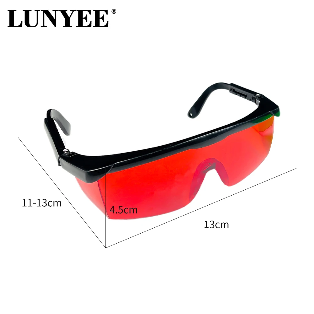 Imagem -02 - Verde Laser Goggles para Gravação a Laser Impressão 3d Carpintaria 590nm690nm Vermelho e