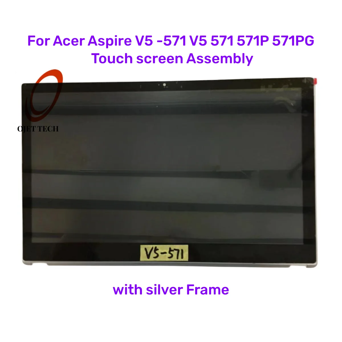 15.6 For Acer V5-571 571P 571PG LCD Touch Screen with Frame EDP 30p for Acer Laptop Aspire V5 571 Series Assembly