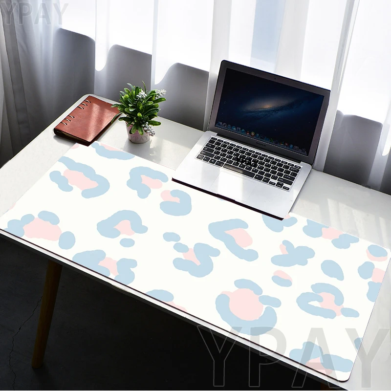 Leopard Print Mouse Pad Gamer Mousepads Gaming Mousepad XXL Mouse Mat Large Keyboard Mat Big Desk Pad For Computer Laptop