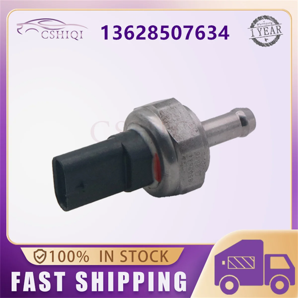 Capteur de pression des gaz d'échappement, pour BMW F25 X3 F20 F21 E90 E91 F30 F31 F10, 13628507634 8507634 13628507790 499000-8370 8514476