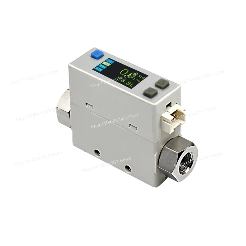 

Digital Gas Flow Meter 0-200L/min Air Mass Flow Sensor with 1-5V Output Signal