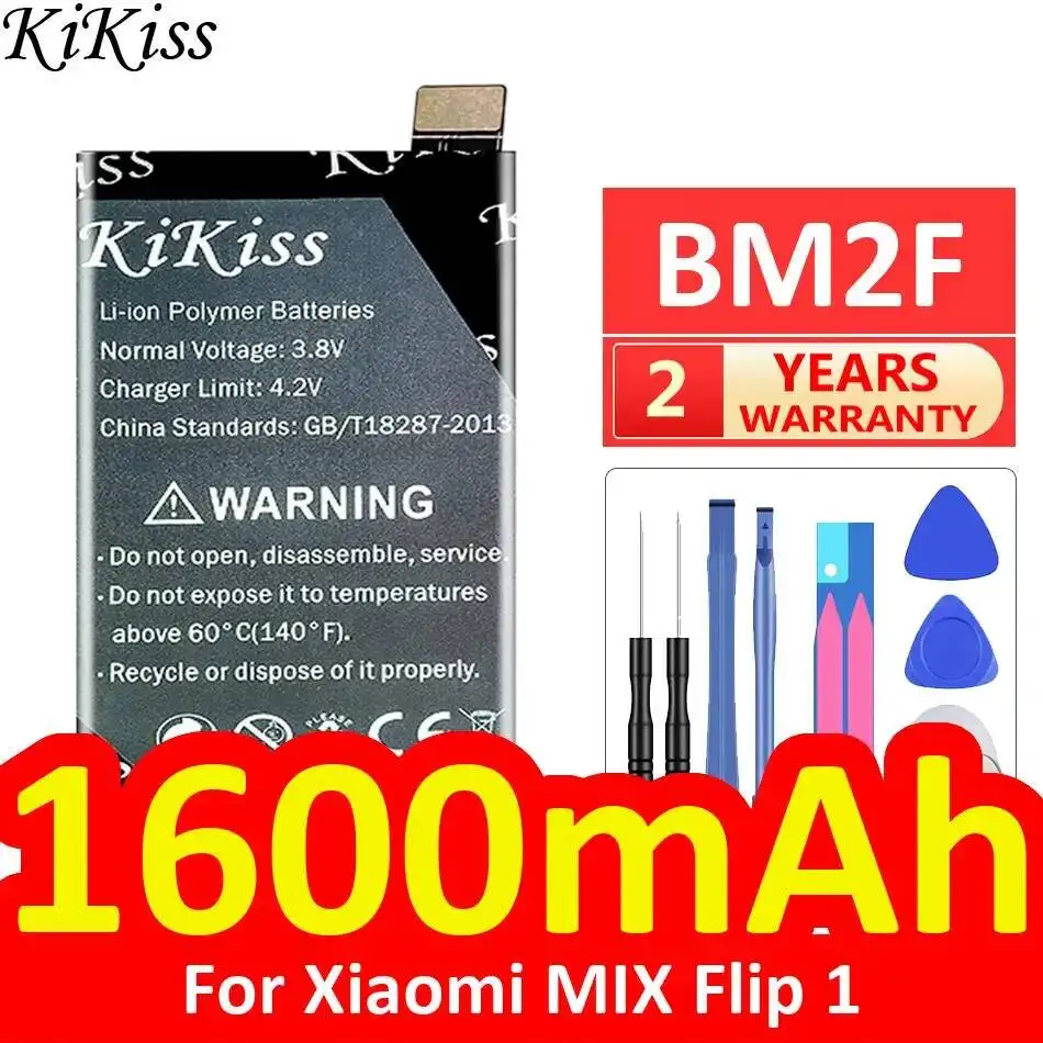 

Mobile Phone Battery For Xiaomi Mix Flip 1 High-Capacity Good Low-Temperature Performance BM2F 1600mAh