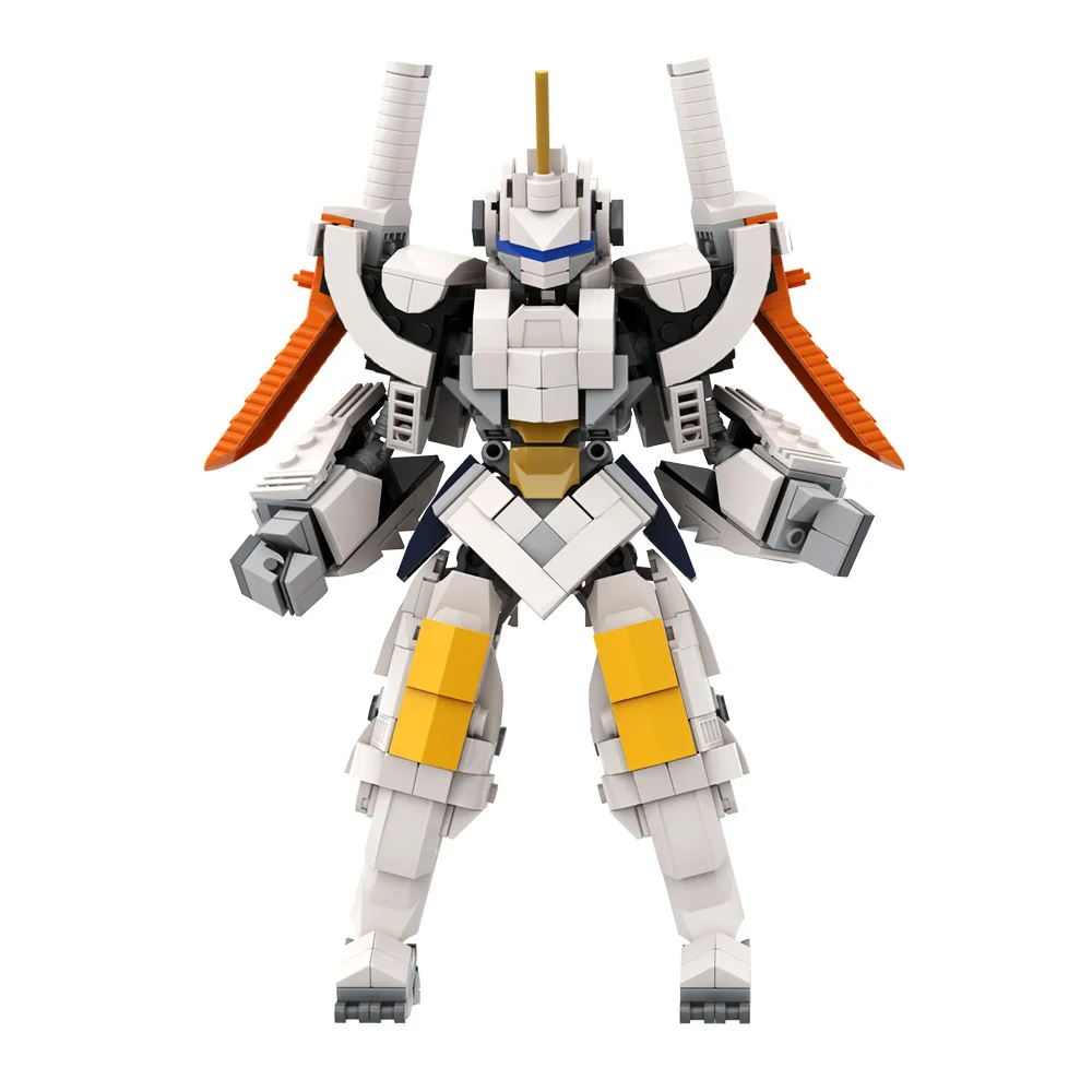 Gobricks MOC ゲームガーディアンロボットビルディングブロックモデルハイテク MechWarrior ロボットレンガ組み立て玩具子供のためのギフト