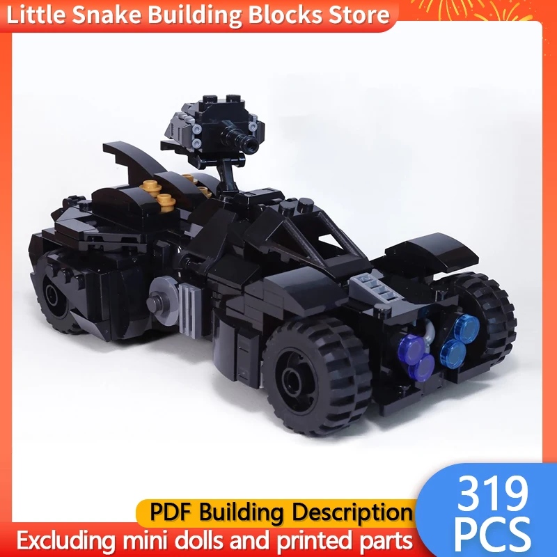 シティカーモデルmoc組み立てブロックオフロードバトル車両モジュラーテクノロジーギフトホリデー組み立て子供用おもちゃセット