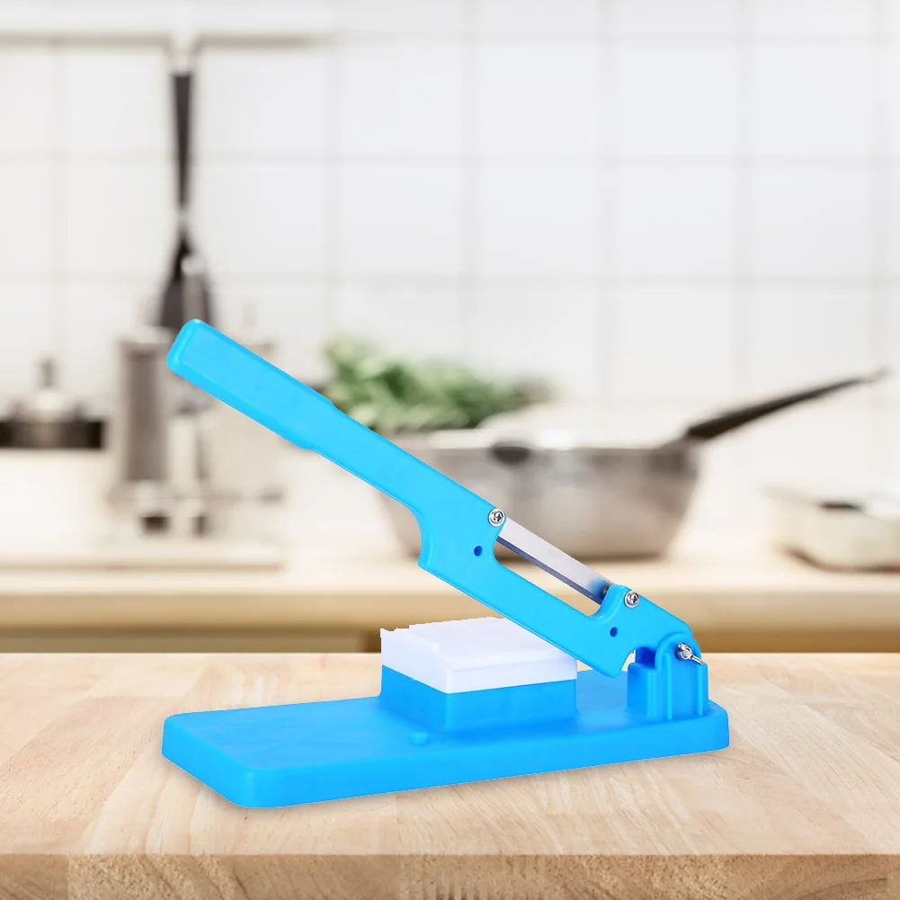 Manual Meat Cutting Machine Nonslip Handle Vegetables Cutter Durable Lamb Cutter Slicing Machine Sharp Blade for Kitchen Gadgets