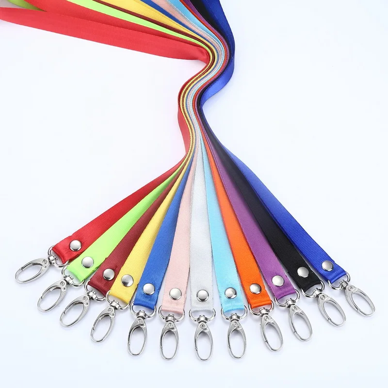 5 Pcs Phone Neck Strap Lanyards for Name Tag ID Card Exhibition Card Holder Badge Holder Lanyard Office School Supplies