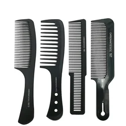 Comb Plastic Barber Combs Black Thickened Hair Cutting Comb Men's and Women's Styling Tools Professional Hair Cutting Comb