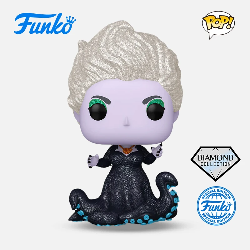 Authentische Funko Pop Disney Animationsfolie Kleine Meerjungfrau Peripheriepuppe Blind Box Desktop Collection Dekoration Geburtstagsgeschenk