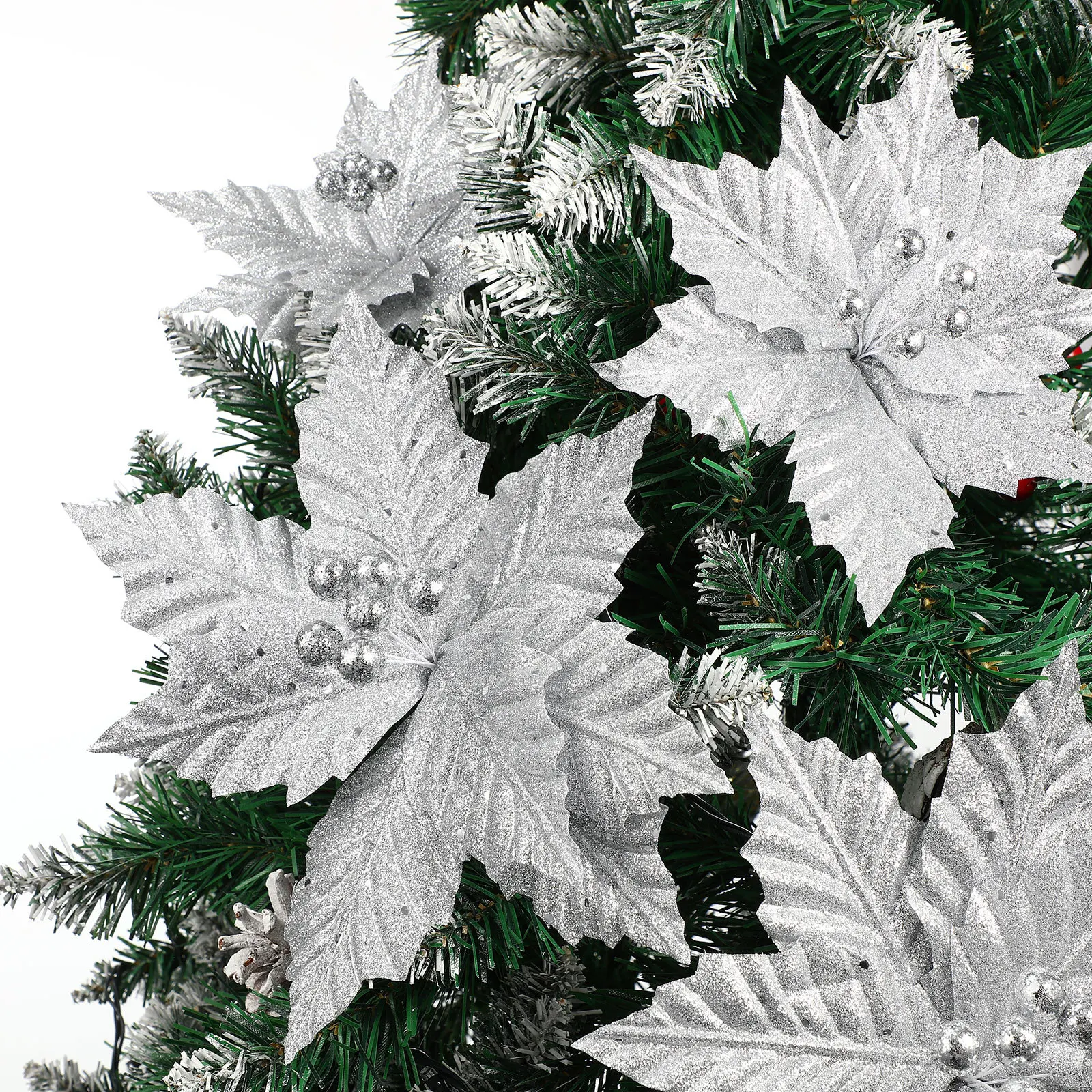 

Christmas Decor Outdoor Flower Tree Ornaments Artificial Flowers for Decoration