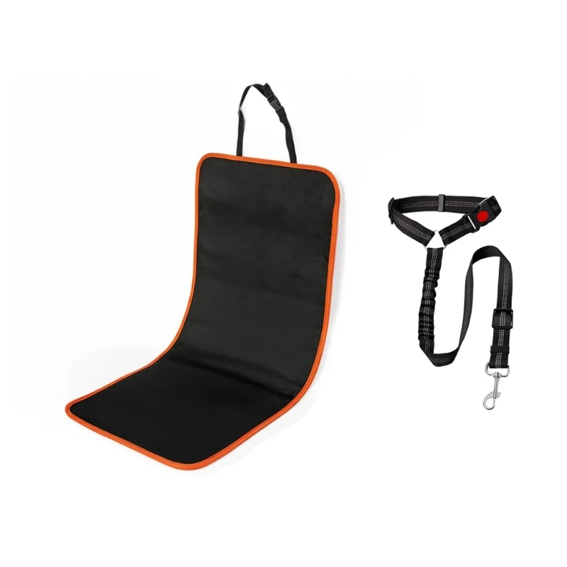 Tear Proof Automotive Pet Protector Polyester Fabric Enhanced Durability Waterproof & Nonslip Dog Cover