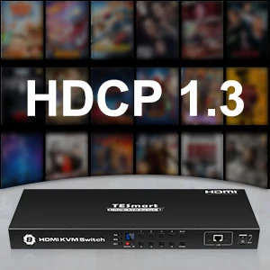 Factory Price 4K Support EDID Control 8-port kvm switch