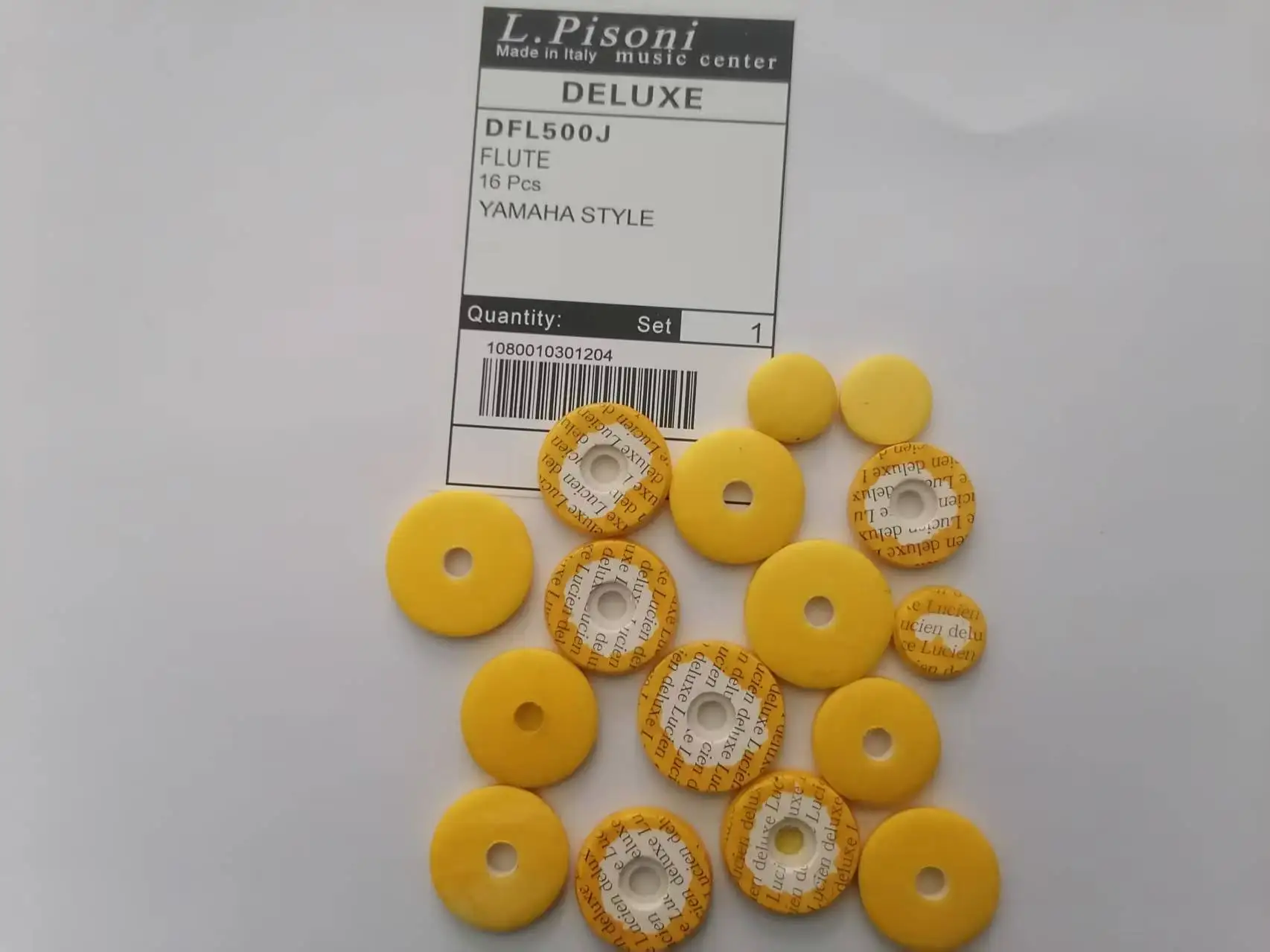 16-Hole Closed-Hole Flute Gasket Pad Sound Hole Pad Sheep Casing Felt Key Pad Flute Accessories
