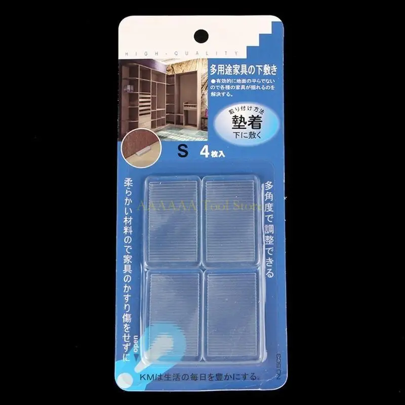 A2BE Leveling Shims Furniture Pads Furniture Leveling Wedges Multifunctional Non Slip