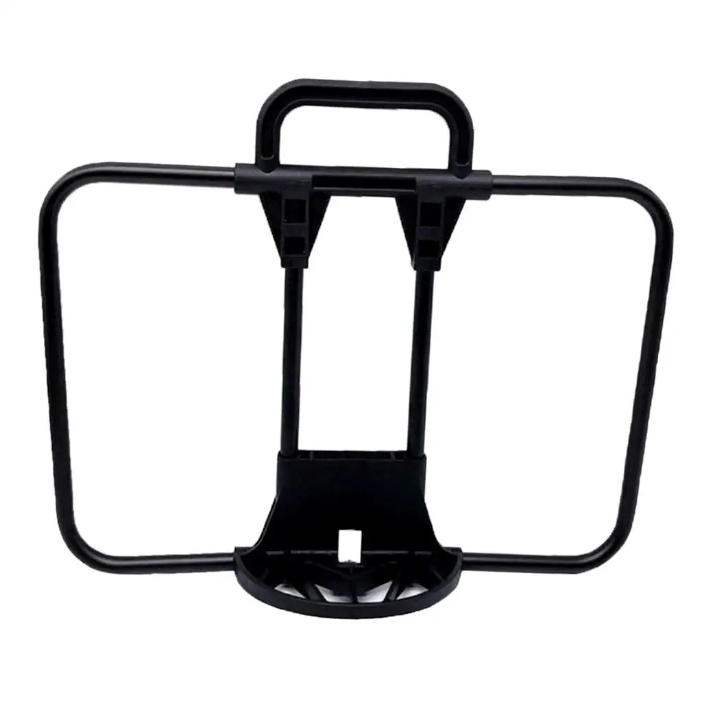 Folding Bicycle Flat Bracket for Brompton Basket Porteur Rack Mount , -Solid, Large Space