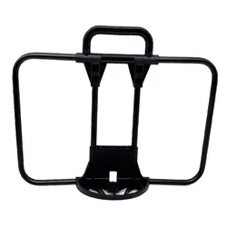 Folding Bicycle Flat Bracket for Brompton Basket Porteur Rack Mount , -Solid, Large Space