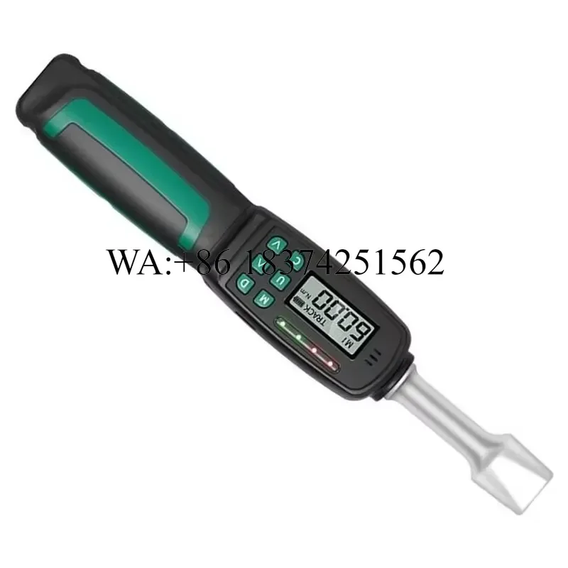 Wmwmnu for AB07 Hot Use Adjustable Digital Torque Wrench 1PC 3-60N.M Electronic Jaw Open End LED Memory Preset Modes Spanner