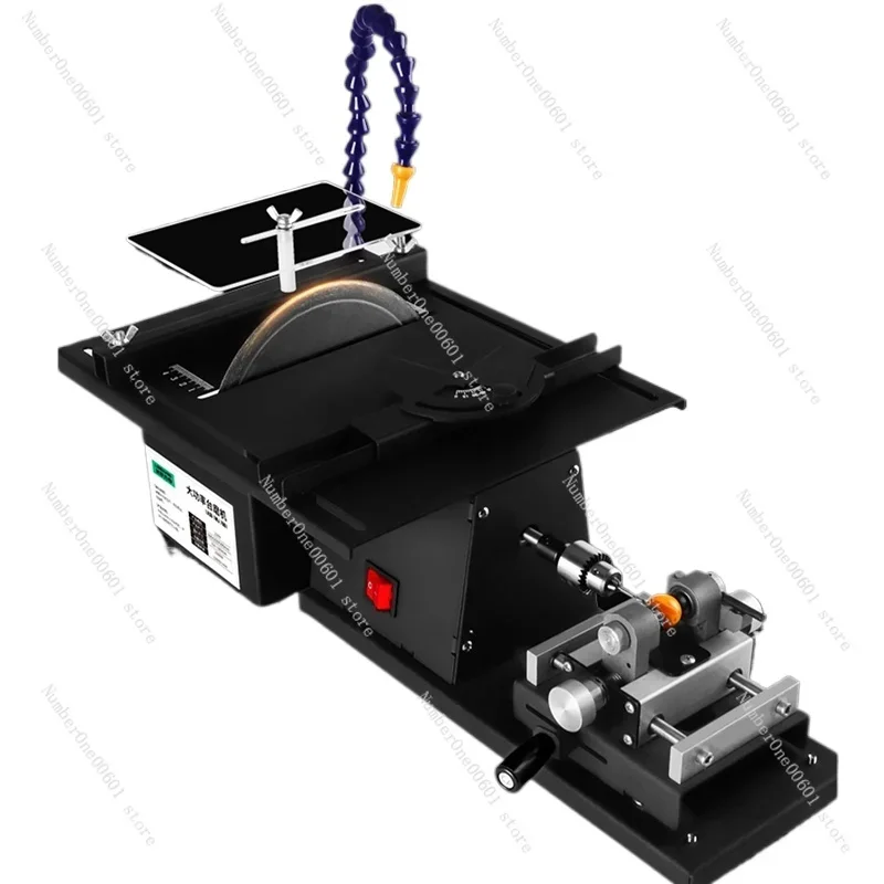 220V 1850W Jade Polishing and Cutting Machine Table Saw Bench Drill Jade Carving Grinding Machine Polishing Jade Tools