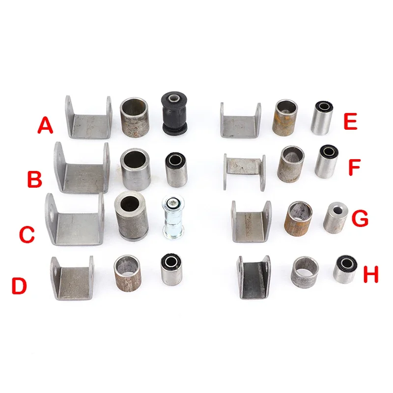 

Swing Arm Mount Brackets With Bushings Hanging Lugs Kit Fit For ATV Go Kart UTV Buggy Quad Bike Scooter Suspension Accessories