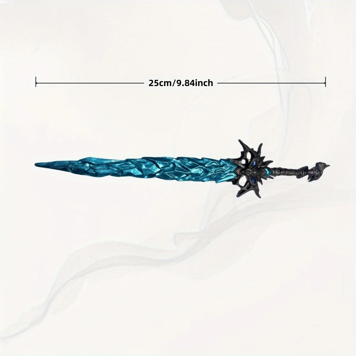 9.8 بوصة ناراكا عنصر الجليد السيف المعدني كاتانا السيف كاتانا صابر الأصلي الساموراي صابر النينجا سكين تأثيري اكسسوارات الدعامة لعبة #4