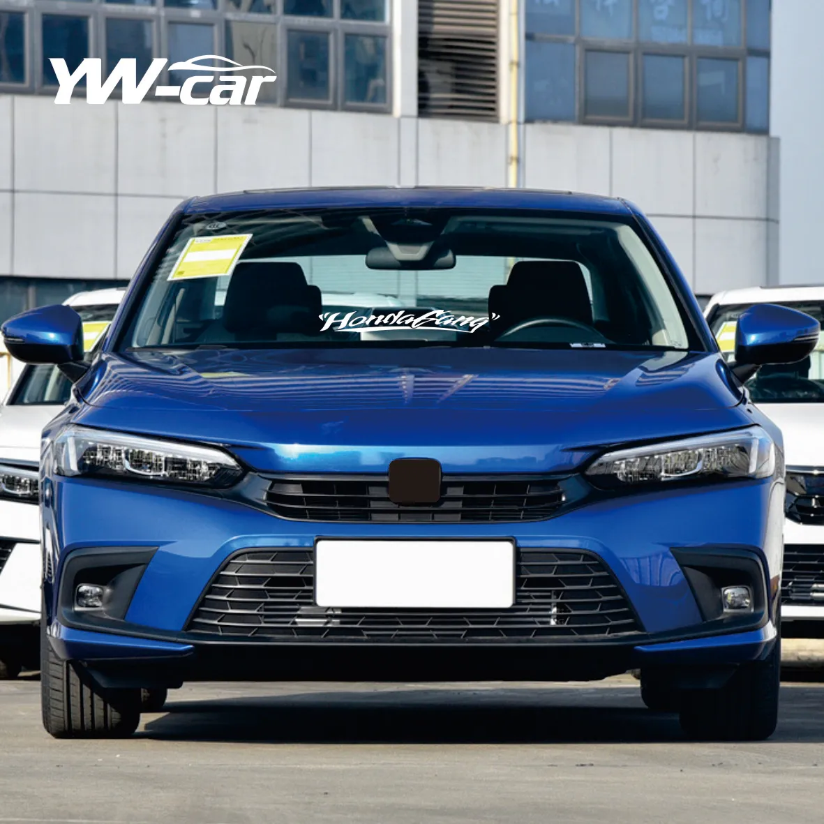 English Car Sticker Honda Gang Front Windshield Stickers Modified Rear Windows Decals Auto Headlight Decor for Honda Civic Crv