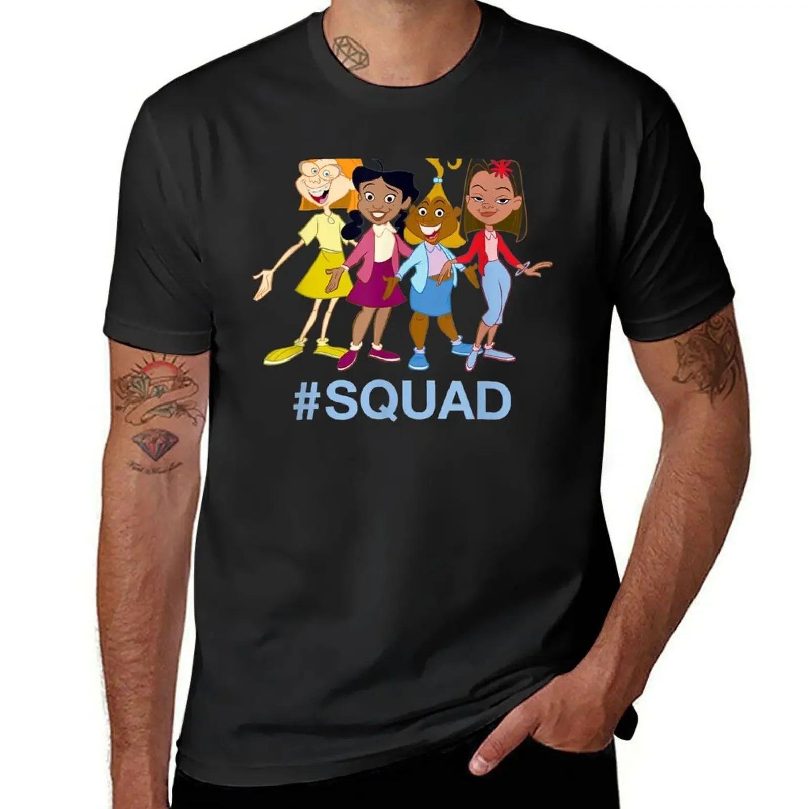 Channel The Proud Family #Squad T-Shirt sports fans shirts graphic tees quick drying plus size men clothing