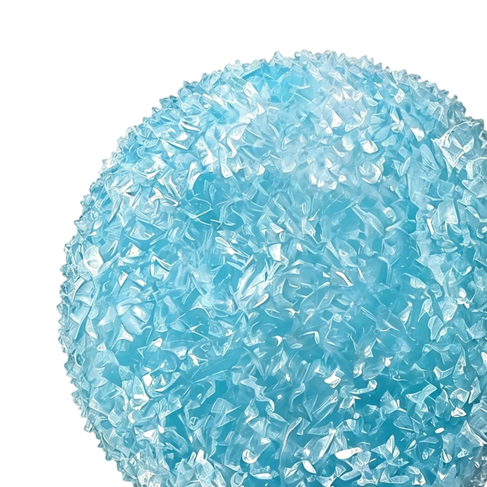 Crunchy Squeeze Stress Ball Lightweight Ice Skin Fidget Sensory Squeeze Ball Sensory Squeeze Toy for Adults & Kids Party