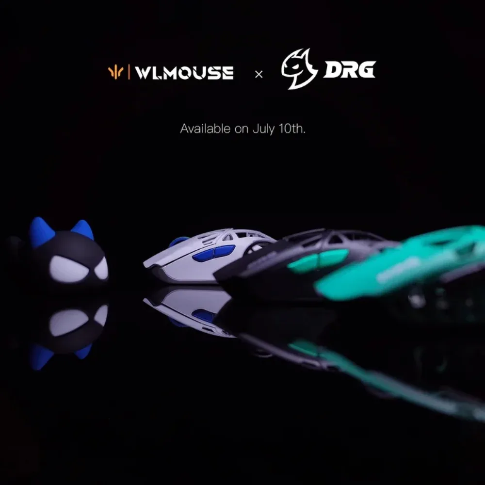 WL MOUSE DRG Flower Beast Mini Max Mouse PAW3950HS 8K Lega di magnesio Hollow 2.4G Wired FPS Mouse da gioco Accessori per PC Regali