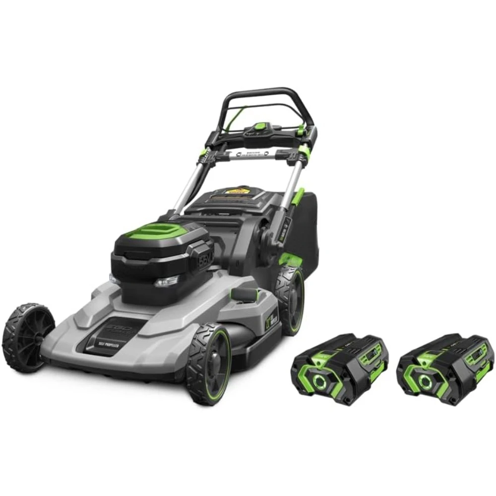 2102SP-A 21-Inch 56-Volt Lithium-ion Self-Propelled Cordless Lawn Mower (2) 4.0Ah Battery and Rapid Charger Included