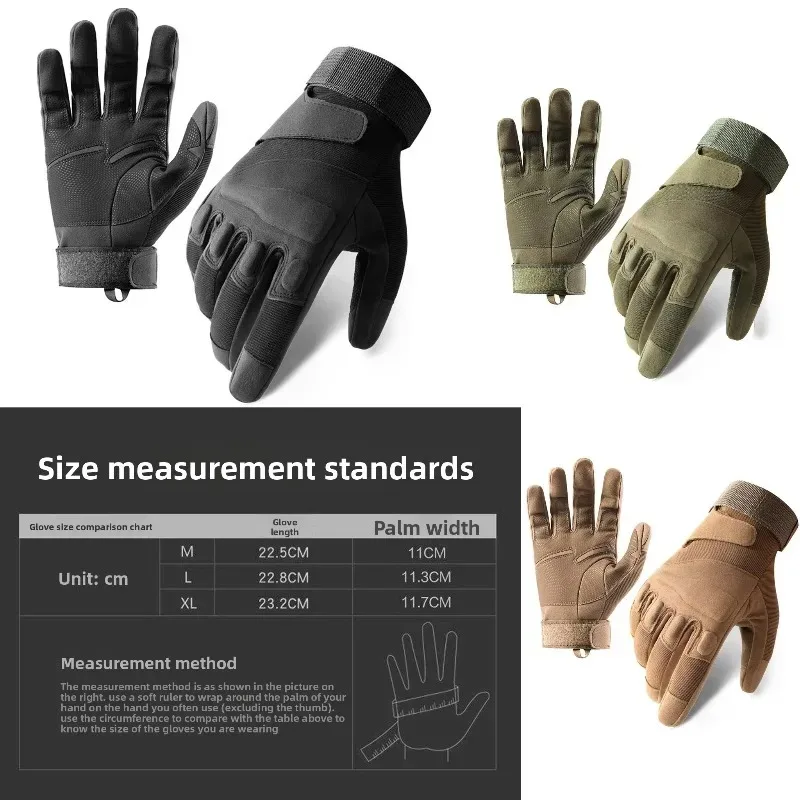 قفازات شتوية ذات غلاف مطاطي للرجال - قفازات تكتيكية سميكة ودافئة، شاشة لمس لجميع الأصابع، مثالية لقفازات ركوب الخيل في الهواء الطلق #6