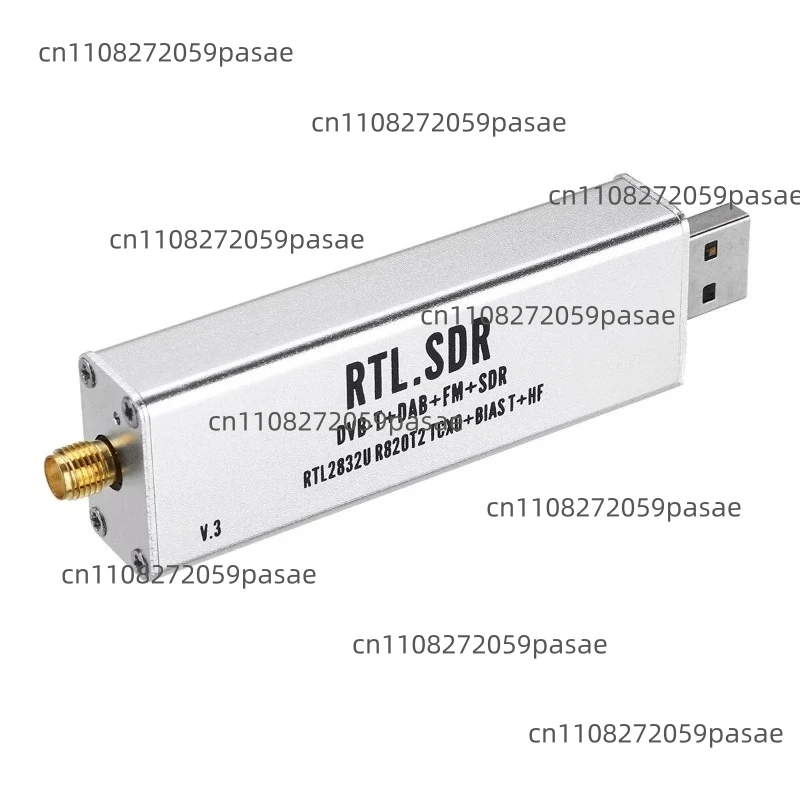 

Программируемый приемник с температурной компенсацией и высокой стабильностью, полнодиапазонный, 0.1МГц-1.7ГГц, для авиационного диапазона ADSB