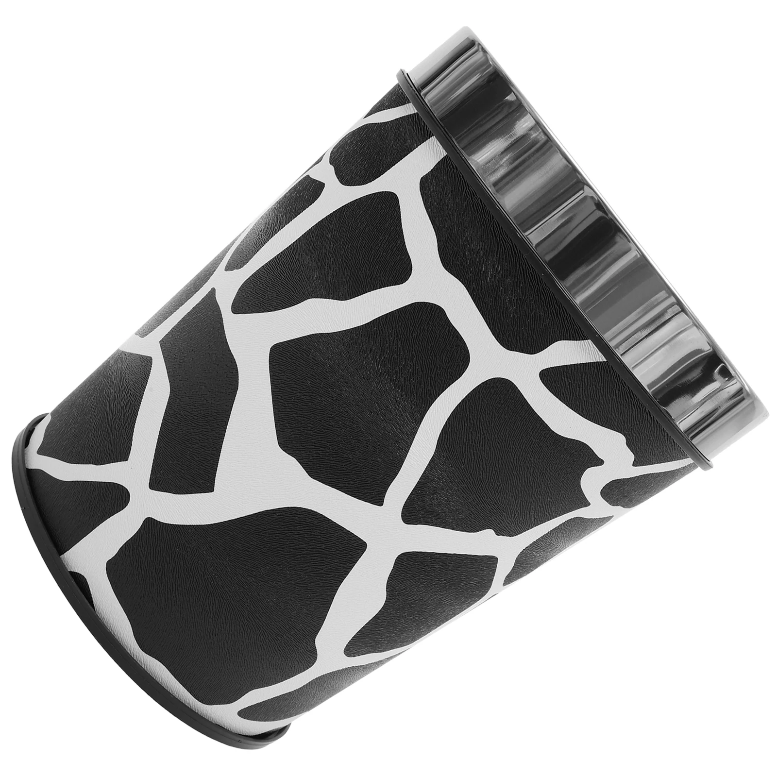 

Open Trash Can Household Kitchen Garbage Portable Litter Boxes Small Size Retro Style Thickened Material Living